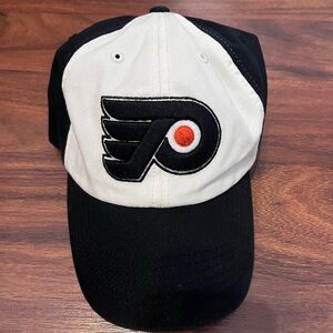 47 Black and White Cap with Logo